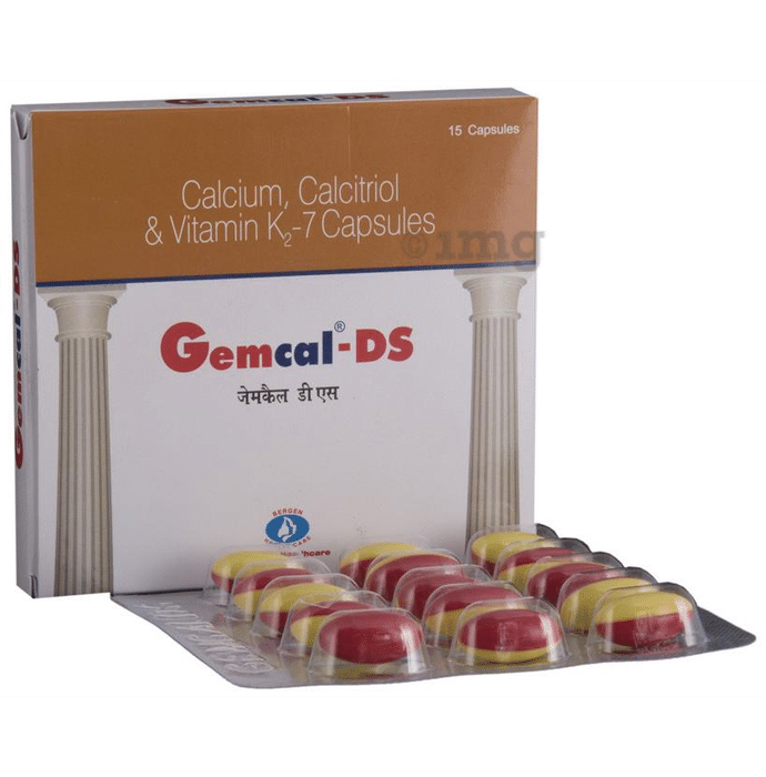 Gemcal-DS Soft Gelatin Capsule