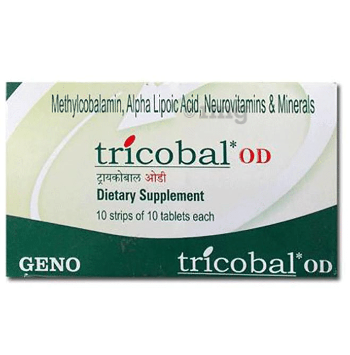 Tricobal Od Tablet Buy Strip Of 10 Tablets At Best Price In India 1mg