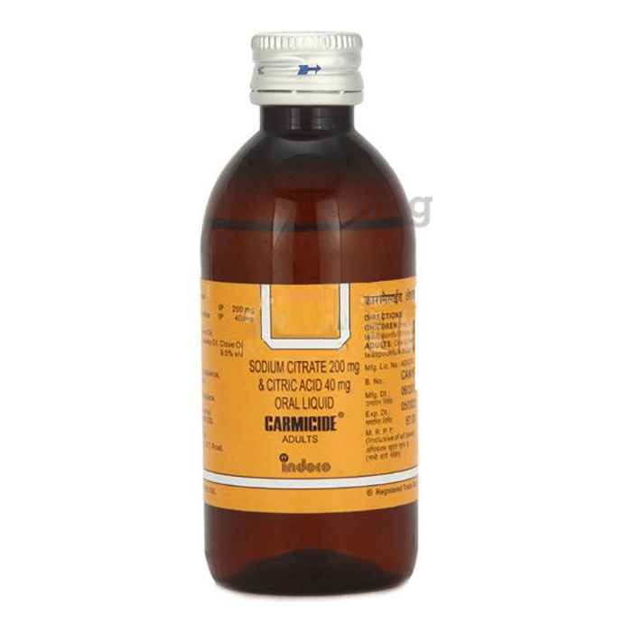 Carmicide Adults Liquid Buy Bottle Of 100 Ml Liquid At Best Price In India 1mg