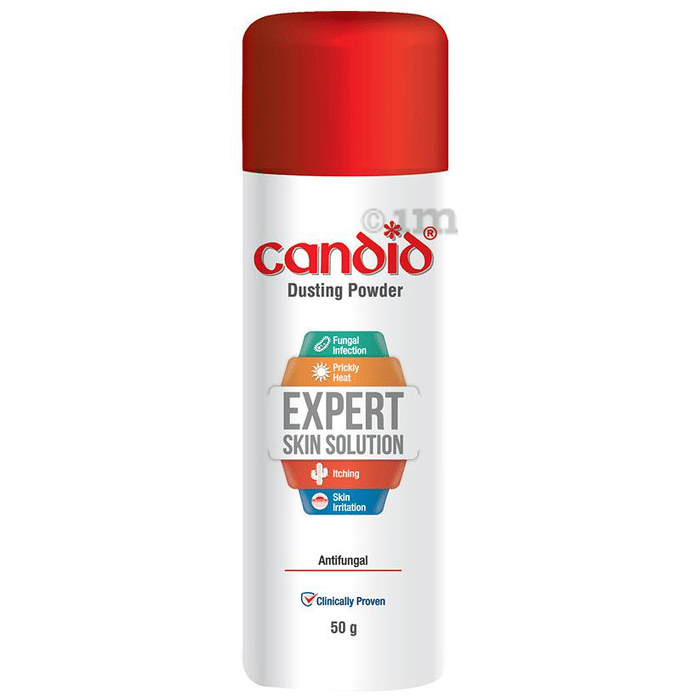 Candid Dusting Powder Buy bottle of 50 gm Dusting Powder at best price