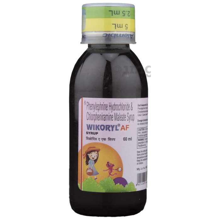 Wikoryl Af Syrup View Uses Side Effects Price And Substitutes 1mg