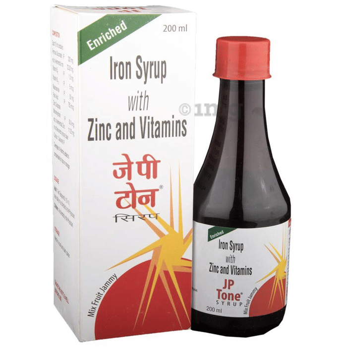 JP Tone Syrup Mixed fruit flavour Buy bottle of 200 ml Syrup at best