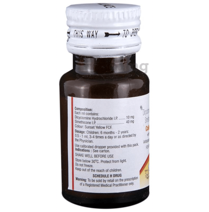 Cyclopam drops for 1 month baby