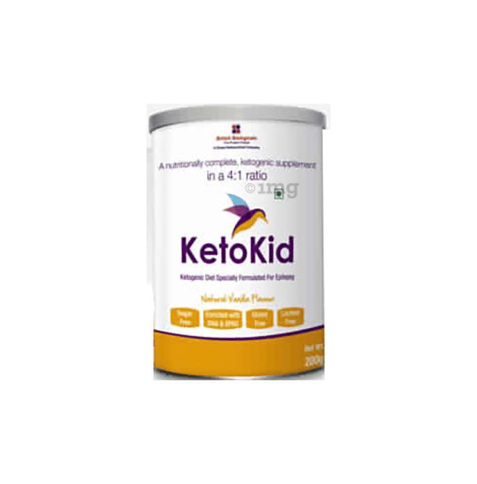 Keto Kid Powder Vanilla: Buy box of 200 gm Powder at best price in ...