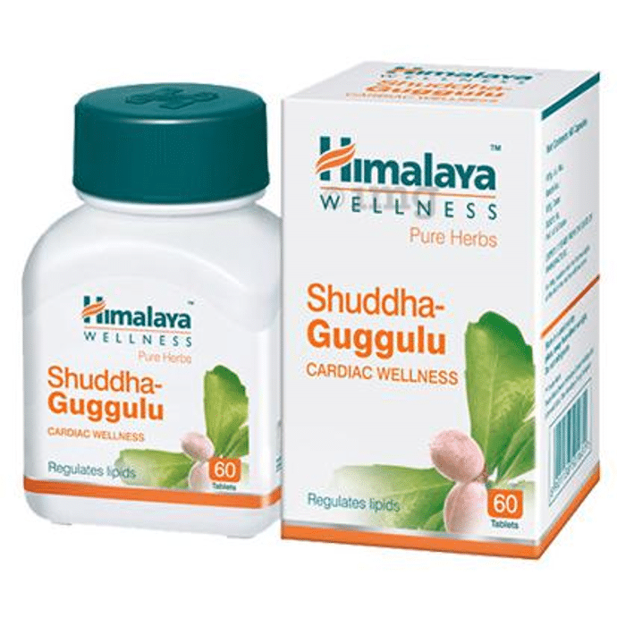 Himalaya Wellness Pure Herbs Shuddha Guggulu Cardiac Wellness Tablet