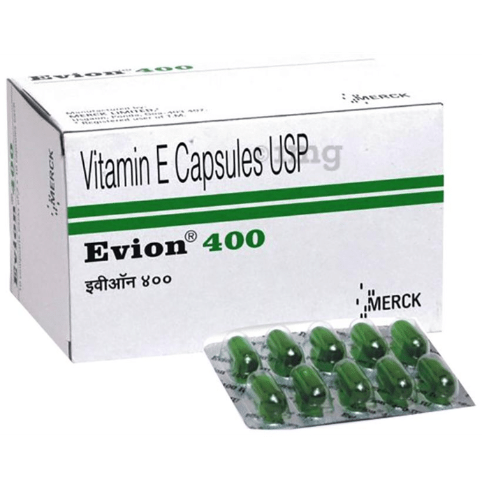 Evion 400mg Capsule View Uses Side Effects Price And Substitutes 1mg