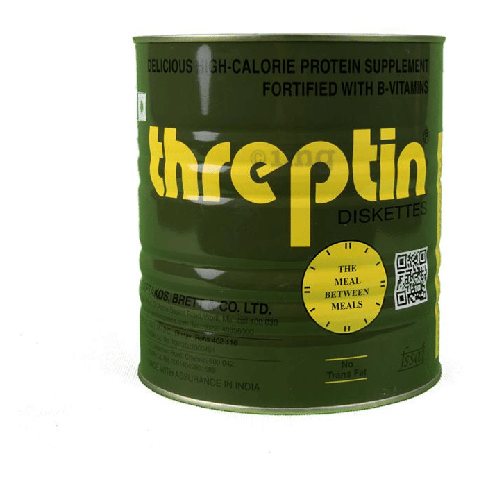 Threptin High Calorie Protein Vanilla Diskette Buy Tin Of 1 Kg Diskette At Best Price In India 1mg