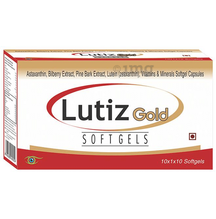 Lutiz Gold Soft Gelatin Capsule