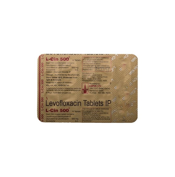 L Cin 500 Tablet View Uses Side Effects Price And Substitutes 1mg
