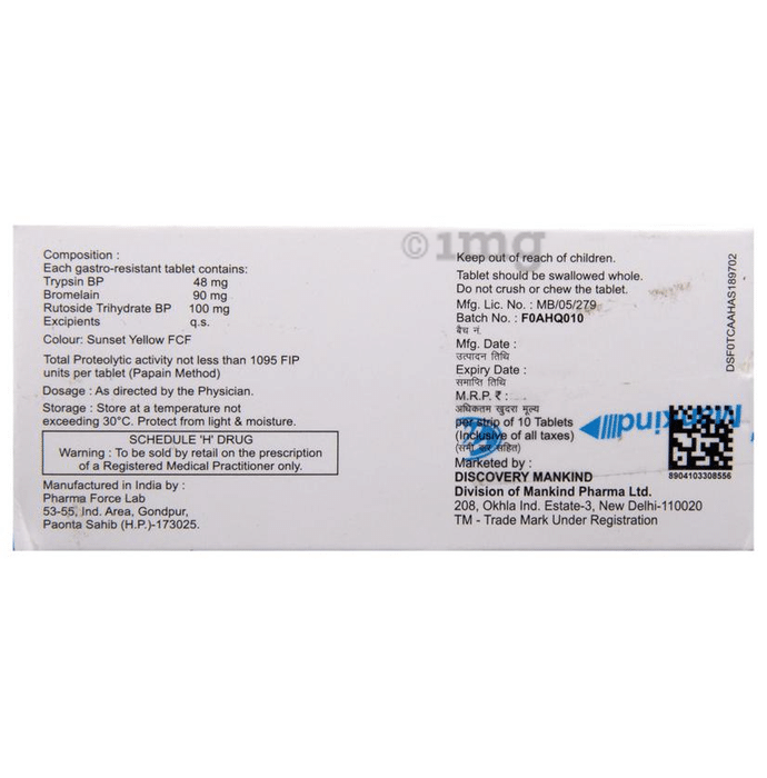 Rutoheal Tablet View Uses Side Effects Price And Substitutes 1mg