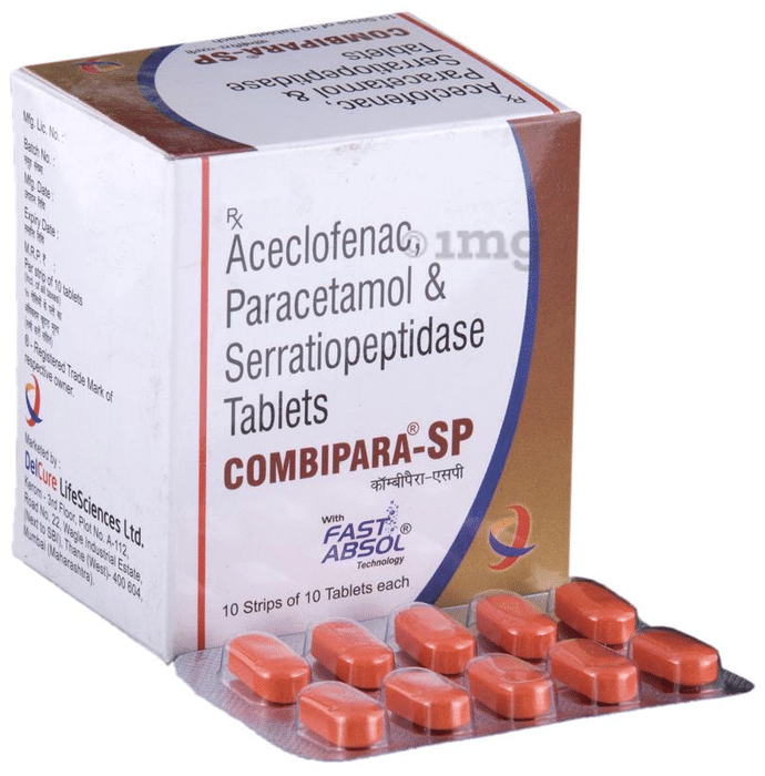 Combipara Sp Tablet View Uses Side Effects Price And Substitutes 1mg