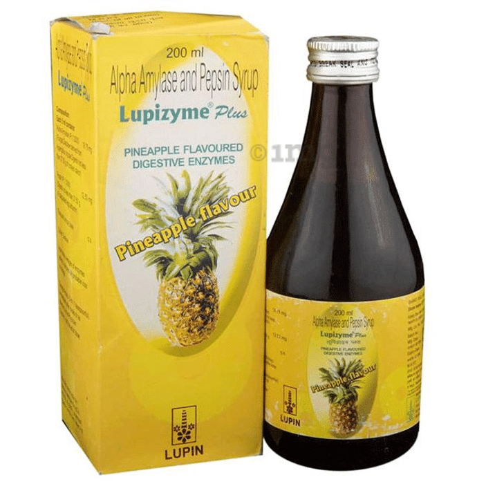 Lupizyme Plus Orange Syrup