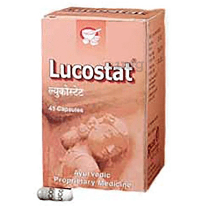 Lucostat Capsule: Buy bottle of 45 capsules at best price in India | 1mg