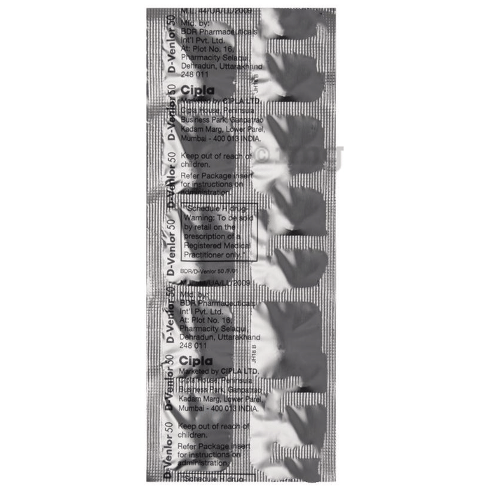 Venlor 50 Mg Tablet