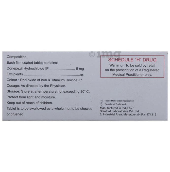 Lapezil 5 Tablet In Marathi उपय ग द ष पर ण म स म श रण व कल प सतर कत आण सल ल La Renon Healthcare Pvt Ltd Strip Of 10 Tablets 1mg
