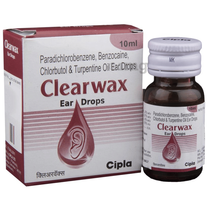 Cipla clearwax ear drops uses