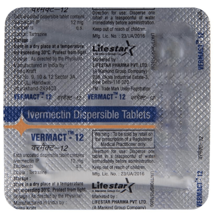 Ivermectin 12mg