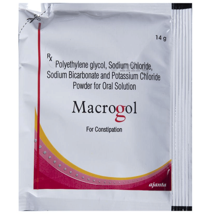 Macrogol Sachet Buy packet of 14 gm Oral Solution at best price in