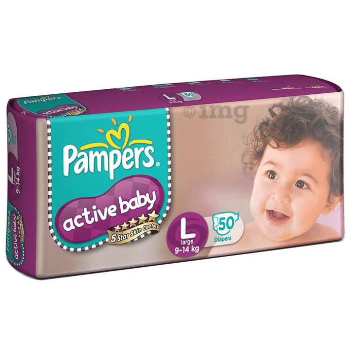 Pampers Active Baby Diaper Large