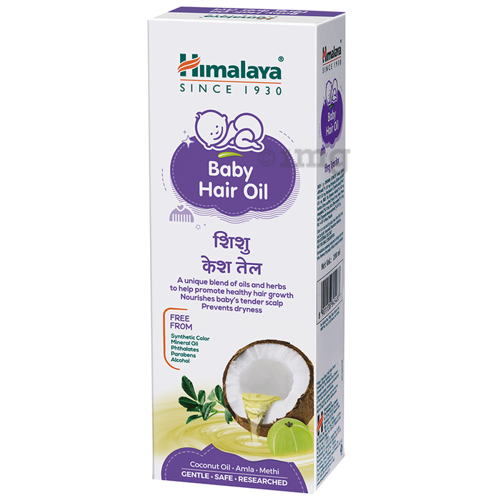 Himalaya Baby Hair Oil Buy bottle of 100 ml Oil at best price in India