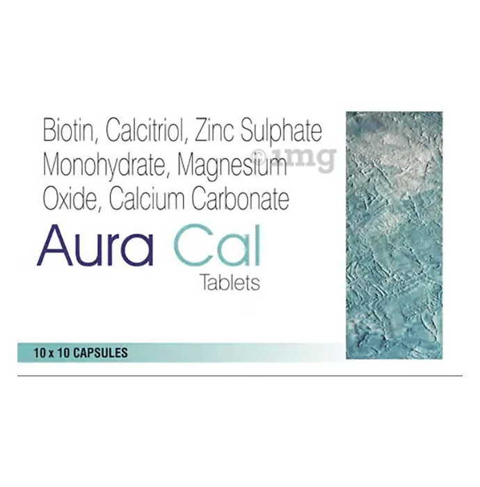 Auracal Tablet Buy Strip Of 10 Tablets At Best Price In India 1mg