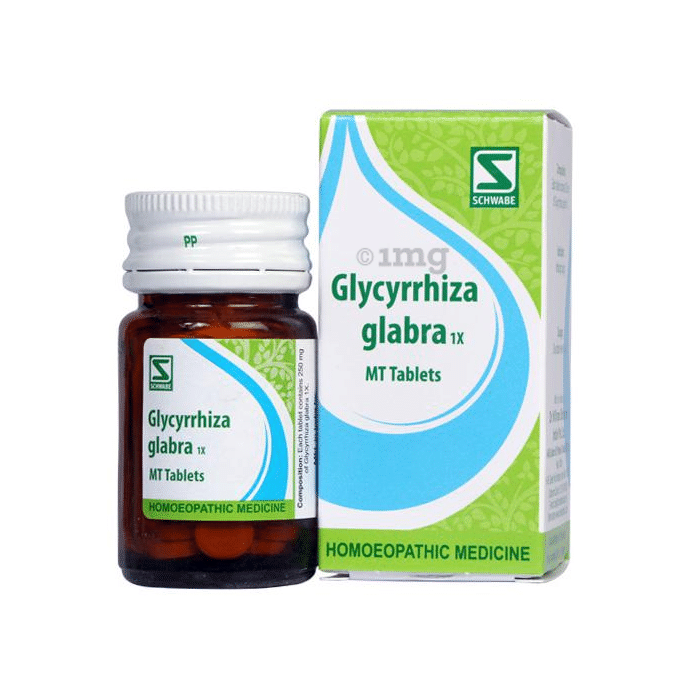 Dr Willmar Schwabe India Glycyrrhiza Glabra Trituration Tablet 1X