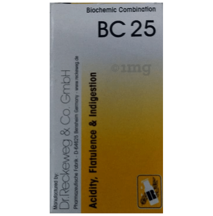 Dr. Reckeweg Biochemic Combination 25 (BC 25) Tablet