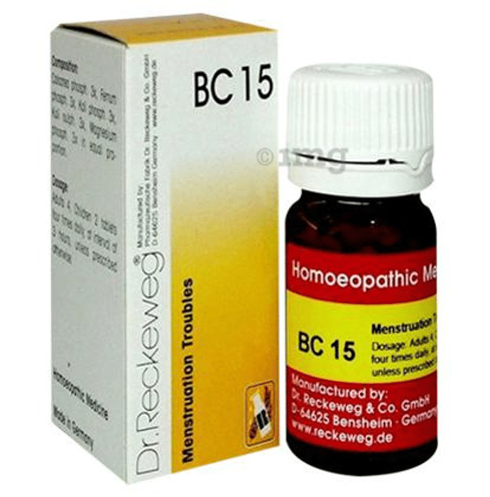 Dr. Reckeweg Bio-Combination 15 (BC 15) Tablet