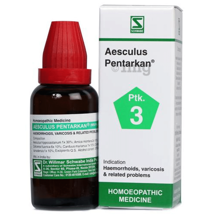 Dr Willmar Schwabe India Aesculus Pentarkan Drop