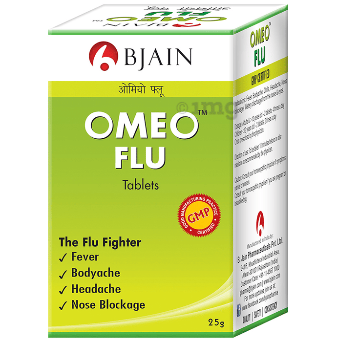 A Flu O Cil Tablet Uses In Hindi Bjain Omeo Flu Tablet: Buy bottle of 25 gm Tablet at best price in