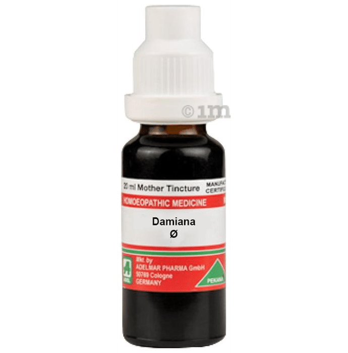 Adel Damiana Mother Tincture Q Buy Bottle Of 20 Ml Mother Tincture At Best Price In India 1mg 