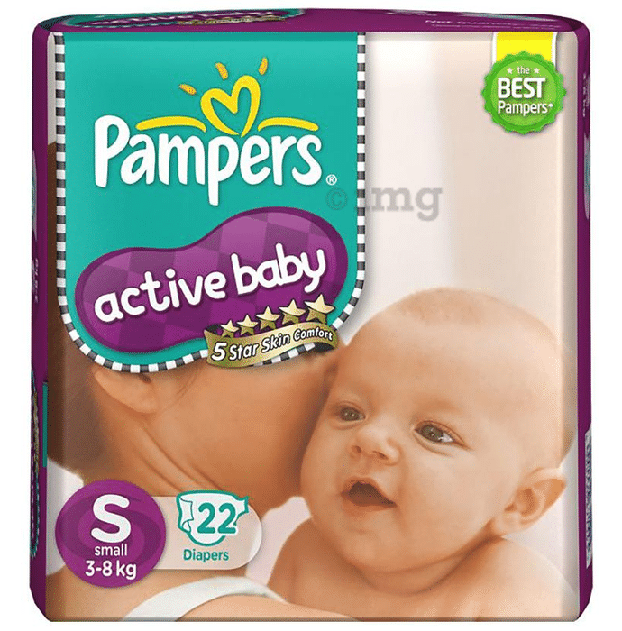 Pampers Active Baby Diaper Small