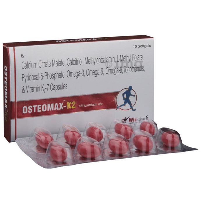 Osteomax-K2 Soft Gelatin Capsule