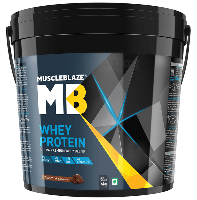 MuscleBlaze MB Whey Protein Rich Milk Chocolate