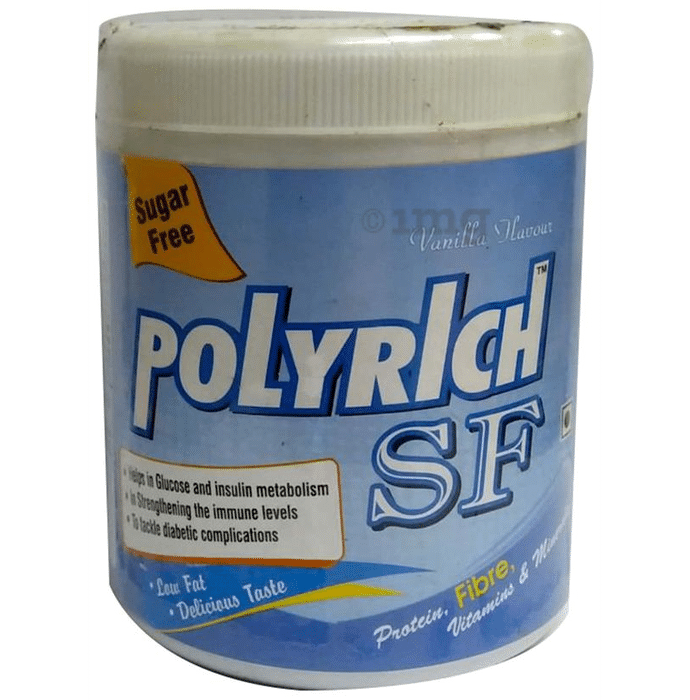 Polyrich Protein Powder Sugar Free Vanilla