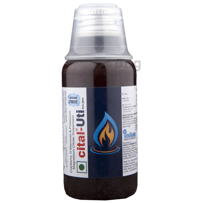 Cital Uti Oral Suspension Sugar Free Buy Bottle Of 100 Ml Oral Suspension At Best Price In 5754