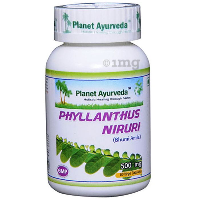 Planet Ayurveda Phyllanthus Niruri Capsule