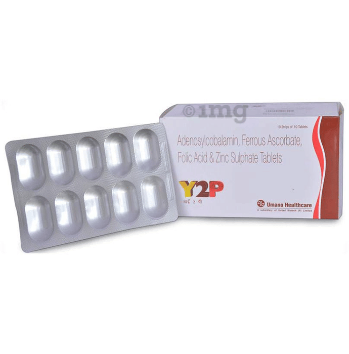 Y2P Tablet: Buy strip of 10 tablets at best price in India | 1mg