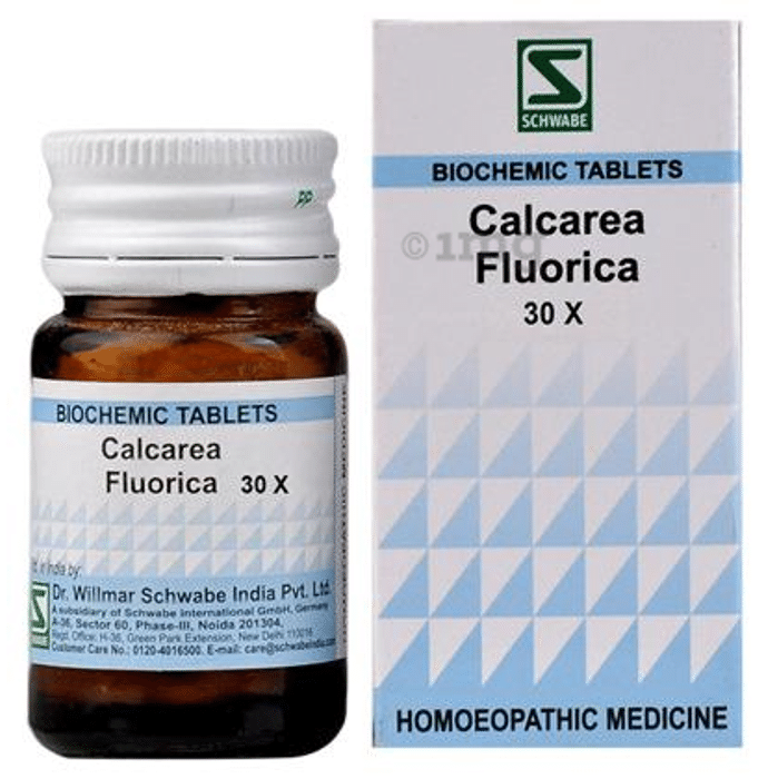 Dr Willmar Schwabe India Calcarea Fluorica Biochemic Tablet 30X