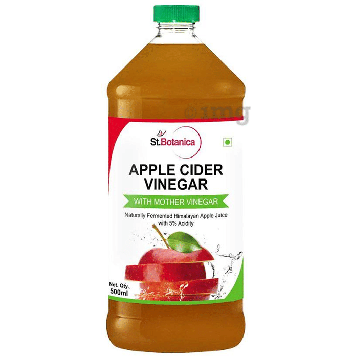 St.Botanica Apple Cider Vinegar with Mother Vinegar-Raw, Unfiltered, Unrefined