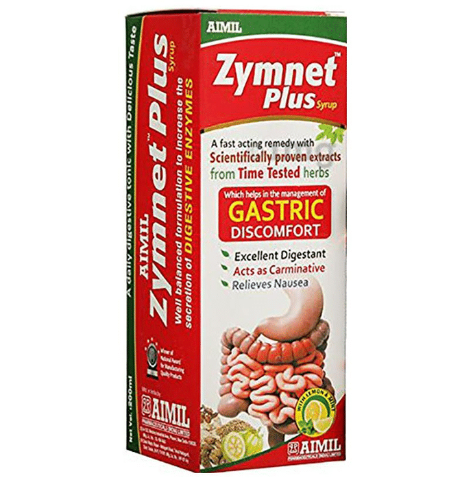 Aimil Zymnet Plus Syrup: Buy bottle of 100 ml Syrup at best price in