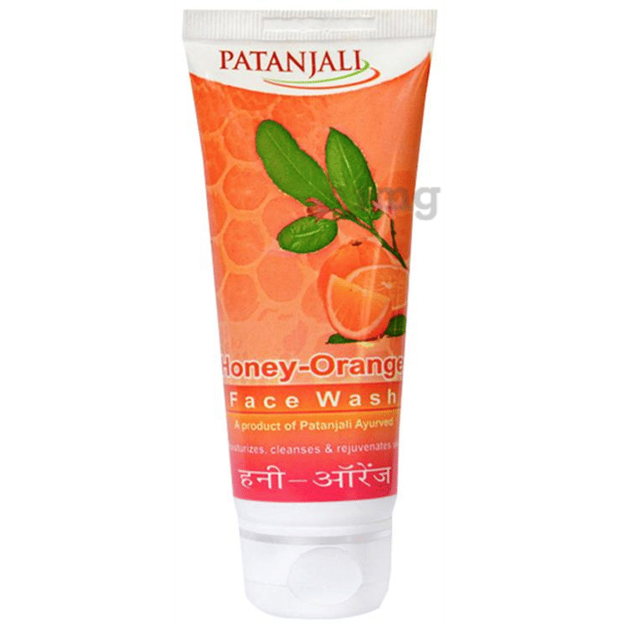 Patanjali Ayurveda Honey Orange Face Wash Buy tube of 60 gm Face Wash