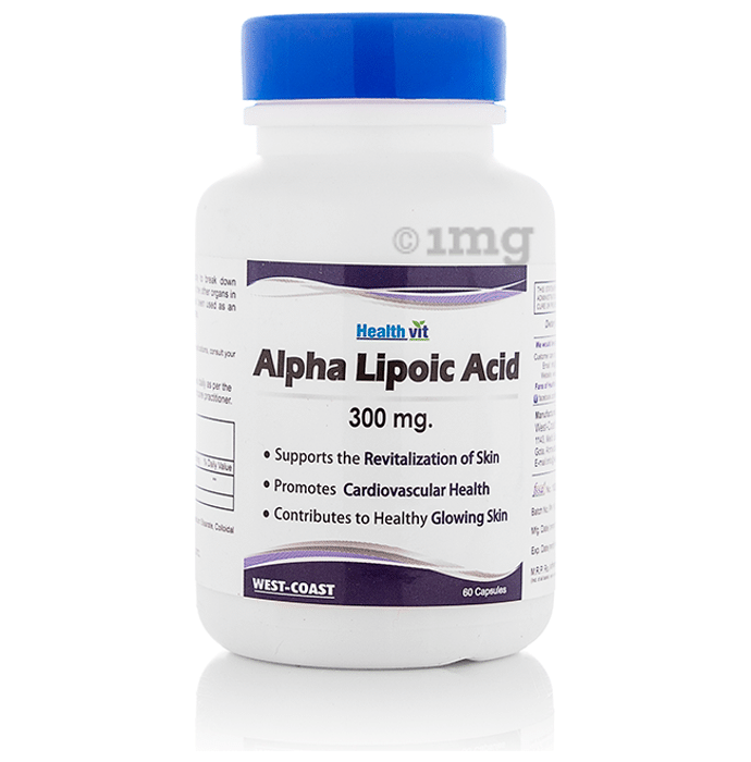 HealthVit Alpha Lipoic Acid 300mg Capsule