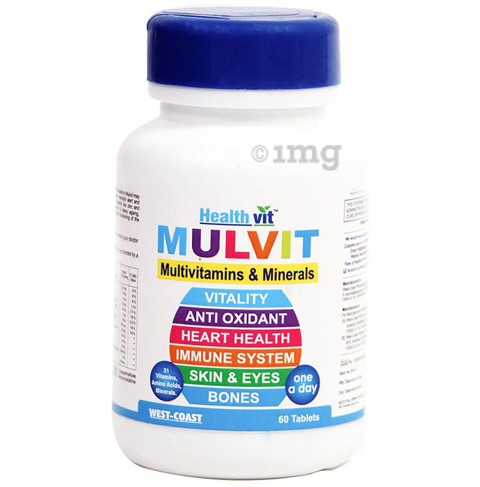 HealthVit Mulvit Multivitamins & Minerals Tablet