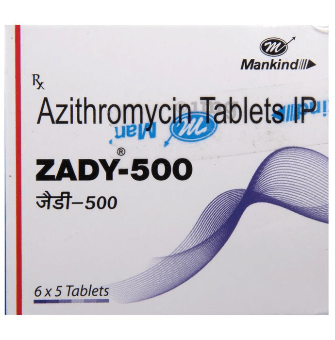 Azithromycin tablets zady 500