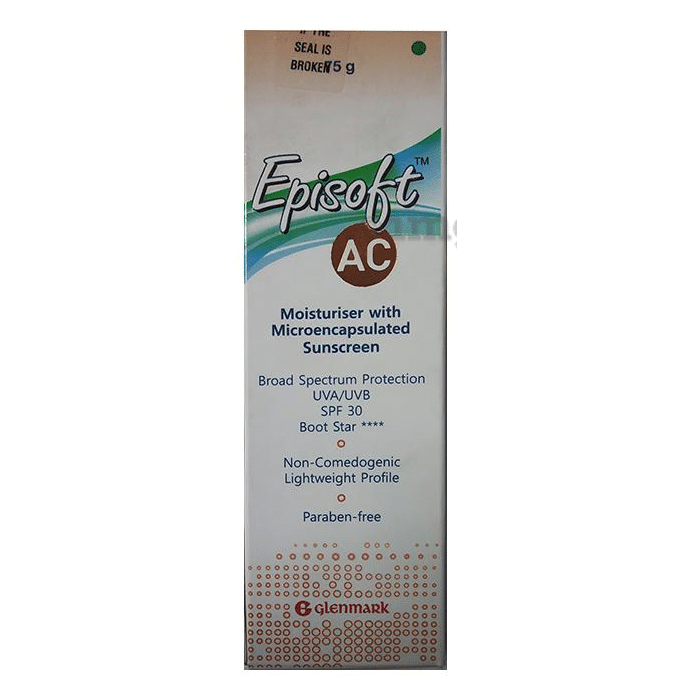 Episoft AC Sunscreen Cream: Buy tube of 75 gm Cream at best price in 