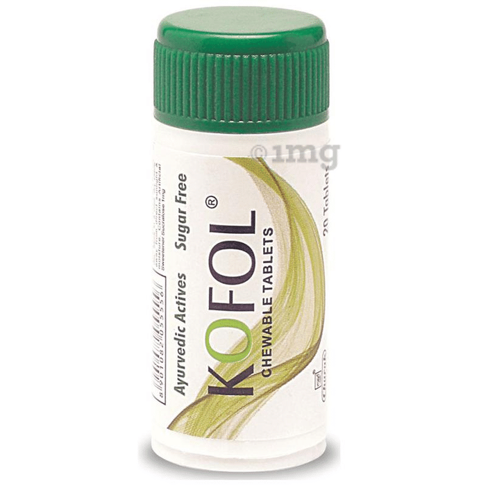 Charak Kofol Chewable Tablet Sugar Free