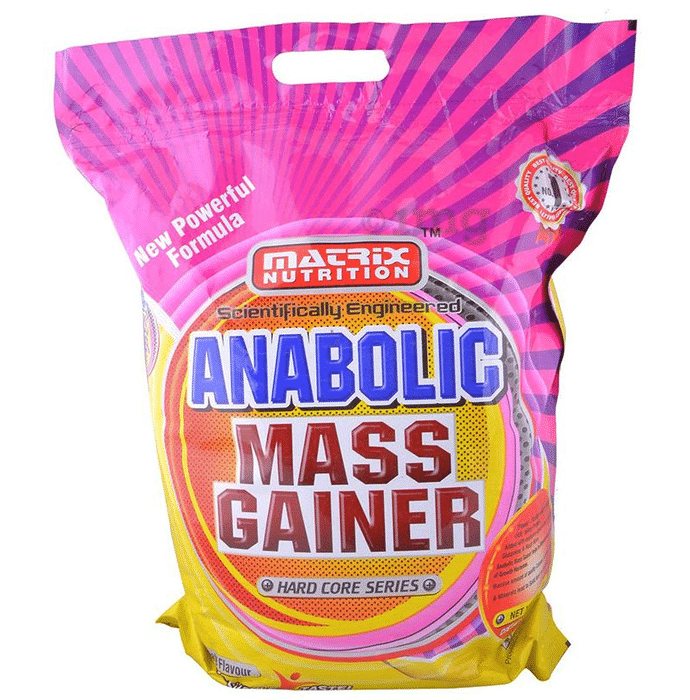 Matrix Nutrition Anabolic Mass Gainer Chocolate Buy Packet Of 11 Lb Powder At Best Price In 5390