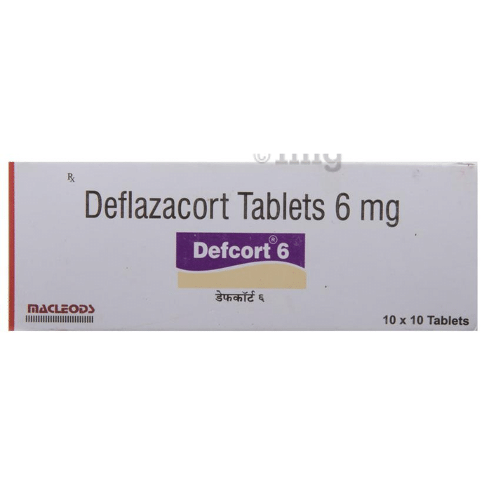 Defcort 6 Tablet View Uses Side Effects Price And Substitutes 1mg