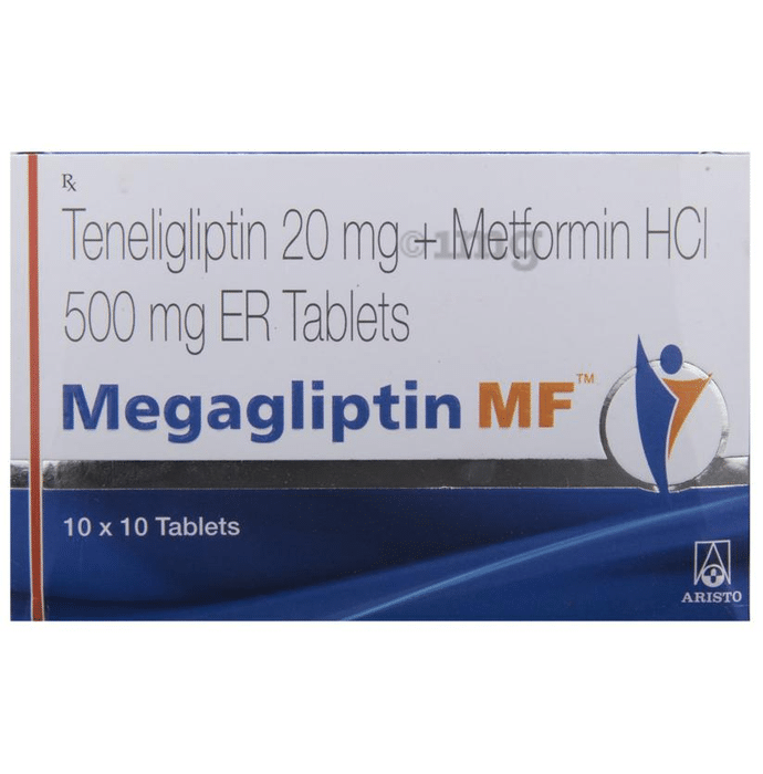 Megagliptin Mf Tablet Er View Uses Side Effects Price And Substitutes 1mg